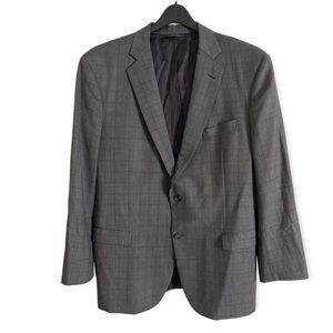 Brooks Brothers Saxxon Wool Madison 1818 Suit Jacket Size 46L